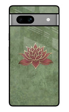 Lotus Grace Google Pixel 7A Glass Case