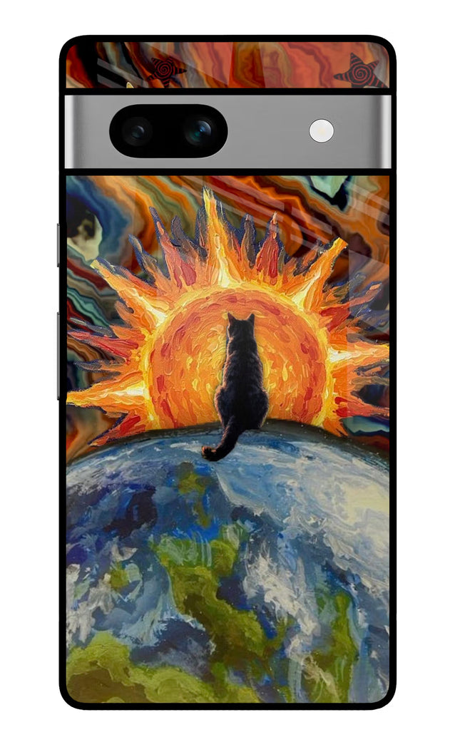 Sunrise Beyond Google Pixel 7A Glass Case