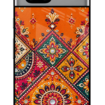 Kutch Glow Google Pixel 7A Glass Case