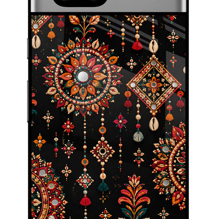 Boho Noir Google Pixel 7A Glass Case