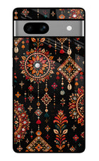 Boho Noir Google Pixel 7A Glass Case