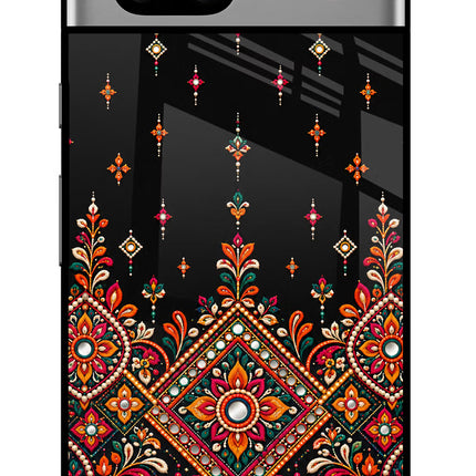 Noir Mehfil Google Pixel 7A Glass Case