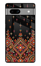 Noir Mehfil Google Pixel 7A Glass Case