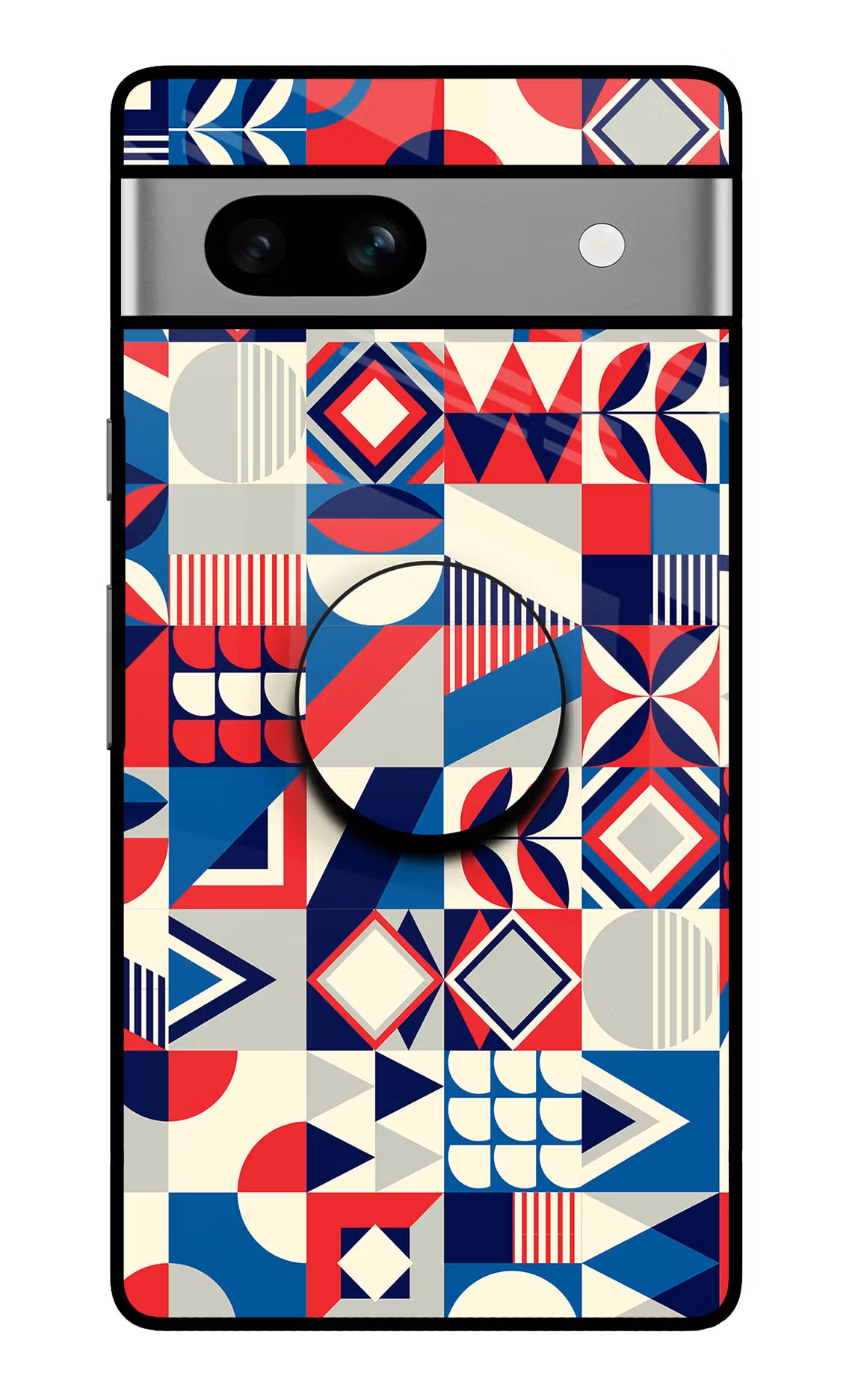 Colorful Pattern Google Pixel 7A Pop Case by Casekaro