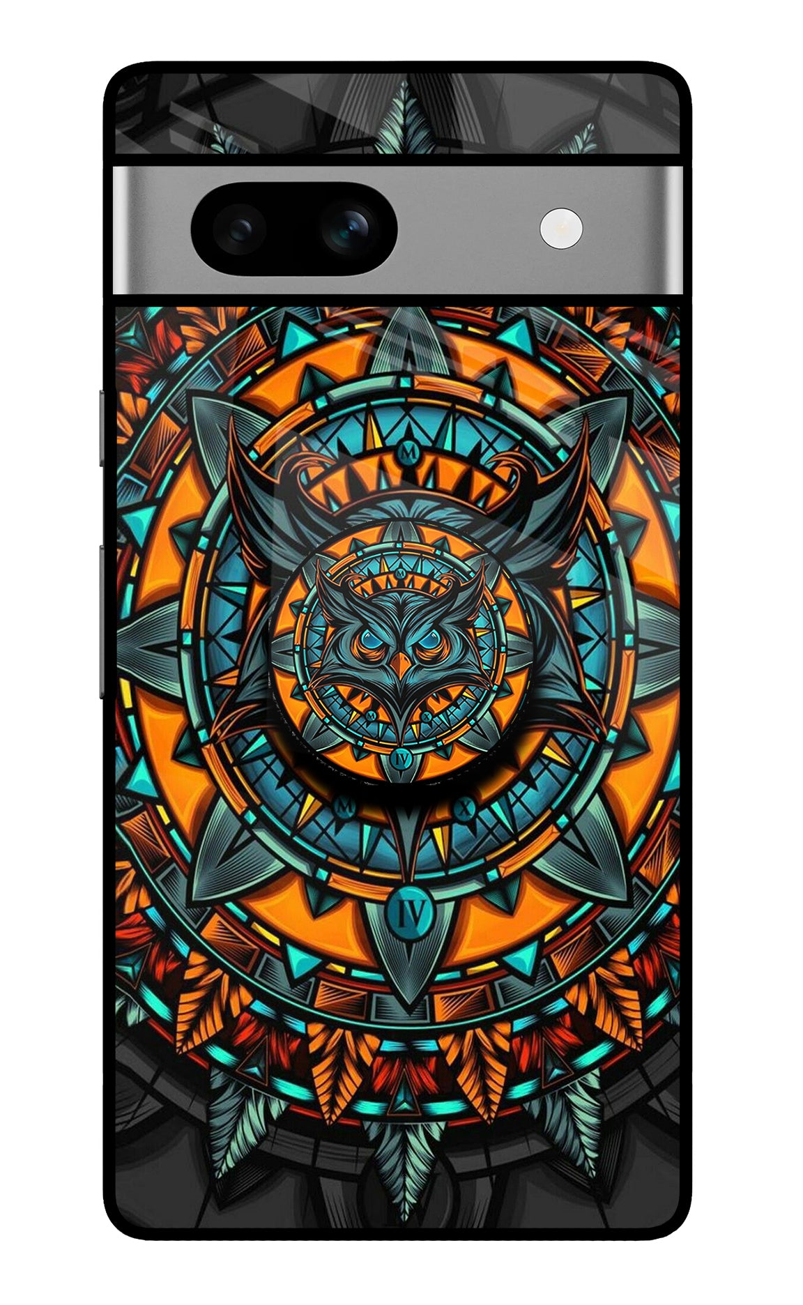 Angry Owl Google Pixel 7A Pop Case