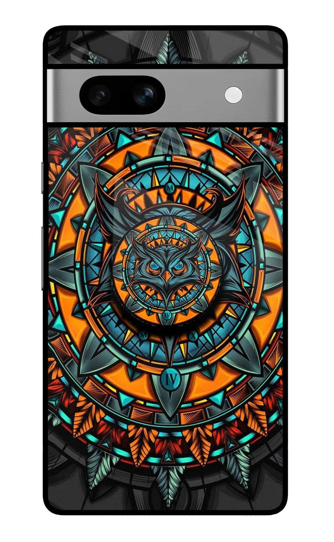 Angry Owl Google Pixel 7A Pop Case by Casekaro