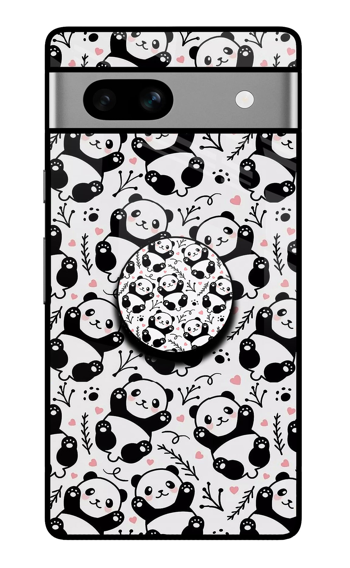 Cute Panda Google Pixel 7A Pop Case