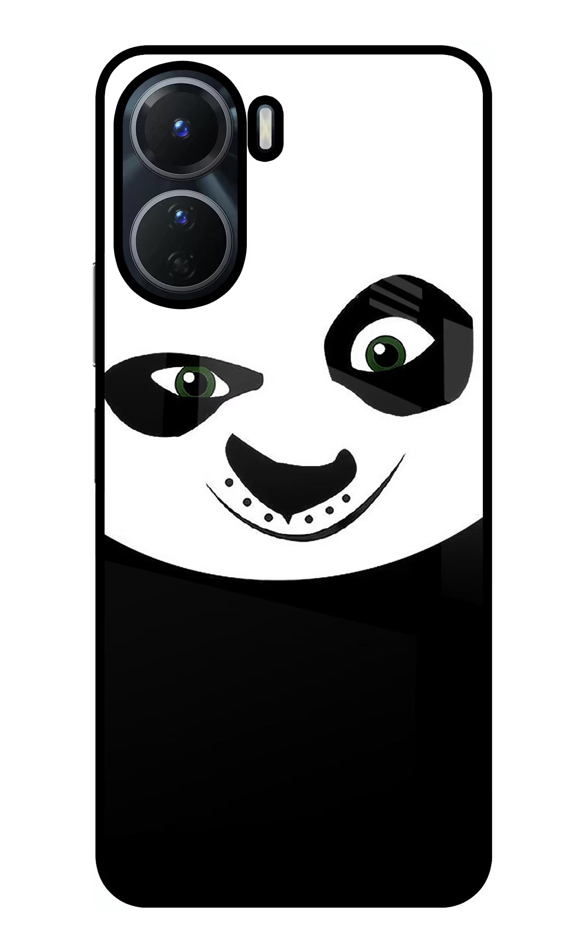 Panda Vivo T2x 5G Glass Case Back Cover by Casekaro