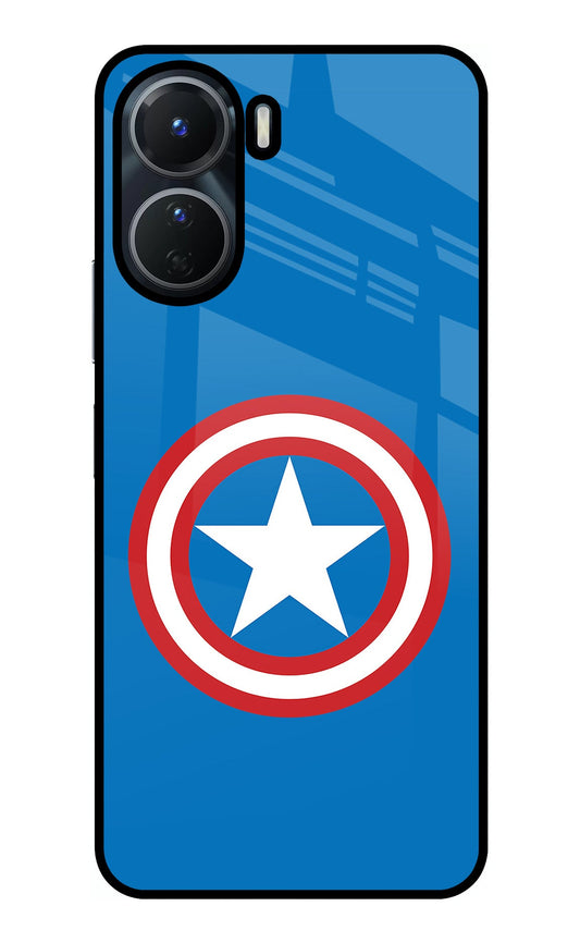 Captain America Logo Vivo T2x 5G Glass Case