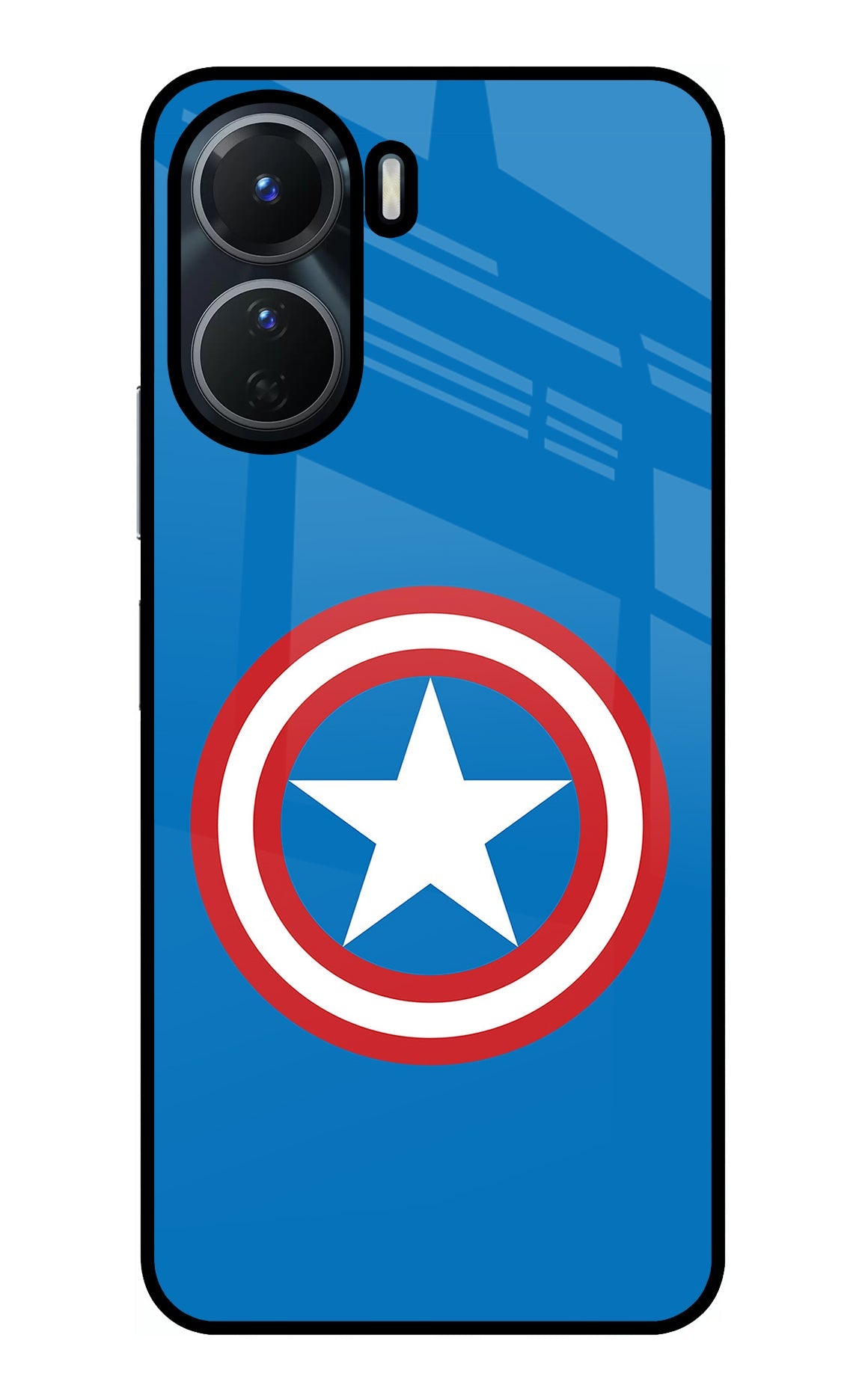 Captain America Logo Vivo T2x 5G Back Cover