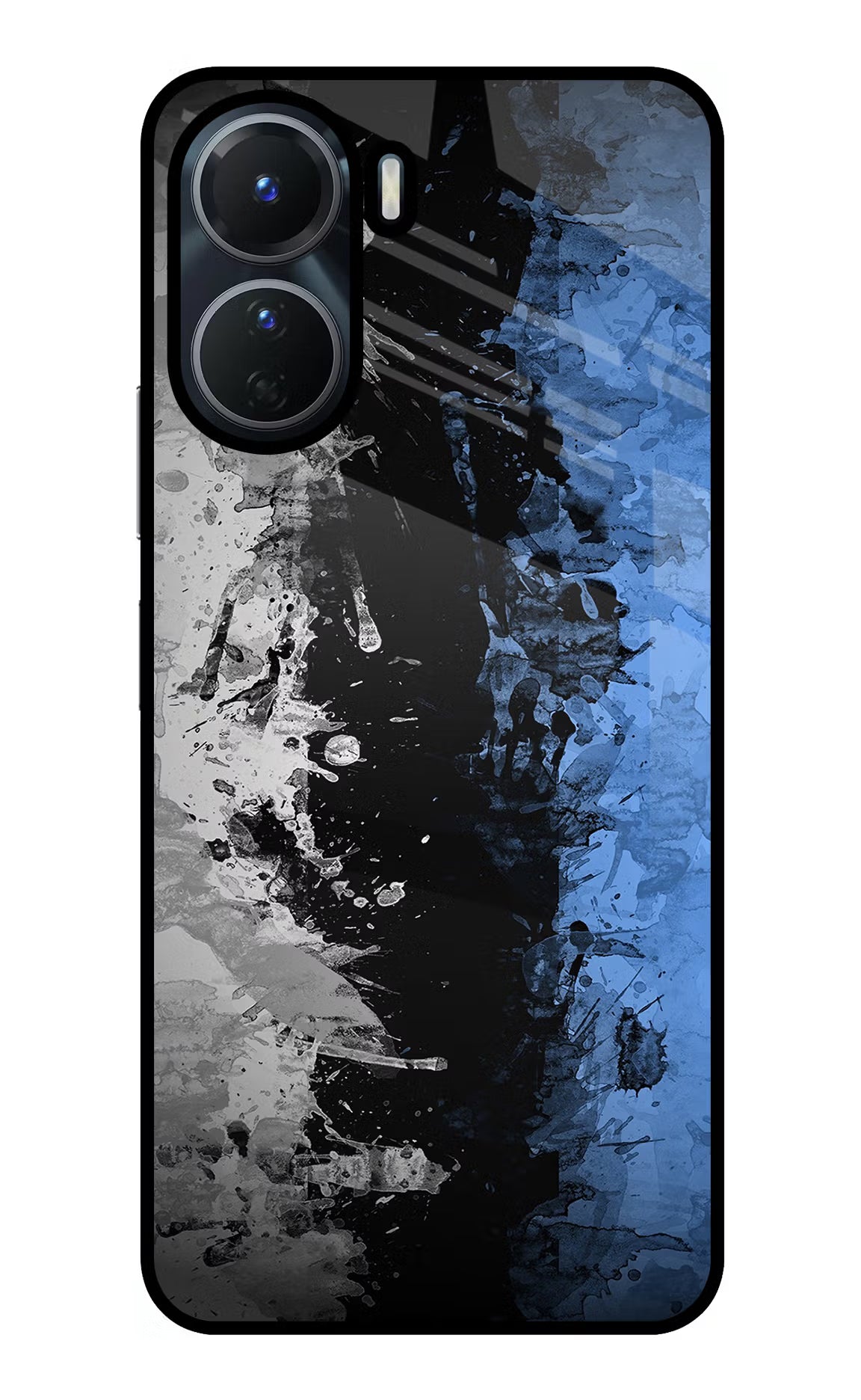Artistic Design Vivo T2x 5G Glass Case Back Cover by Casekaro