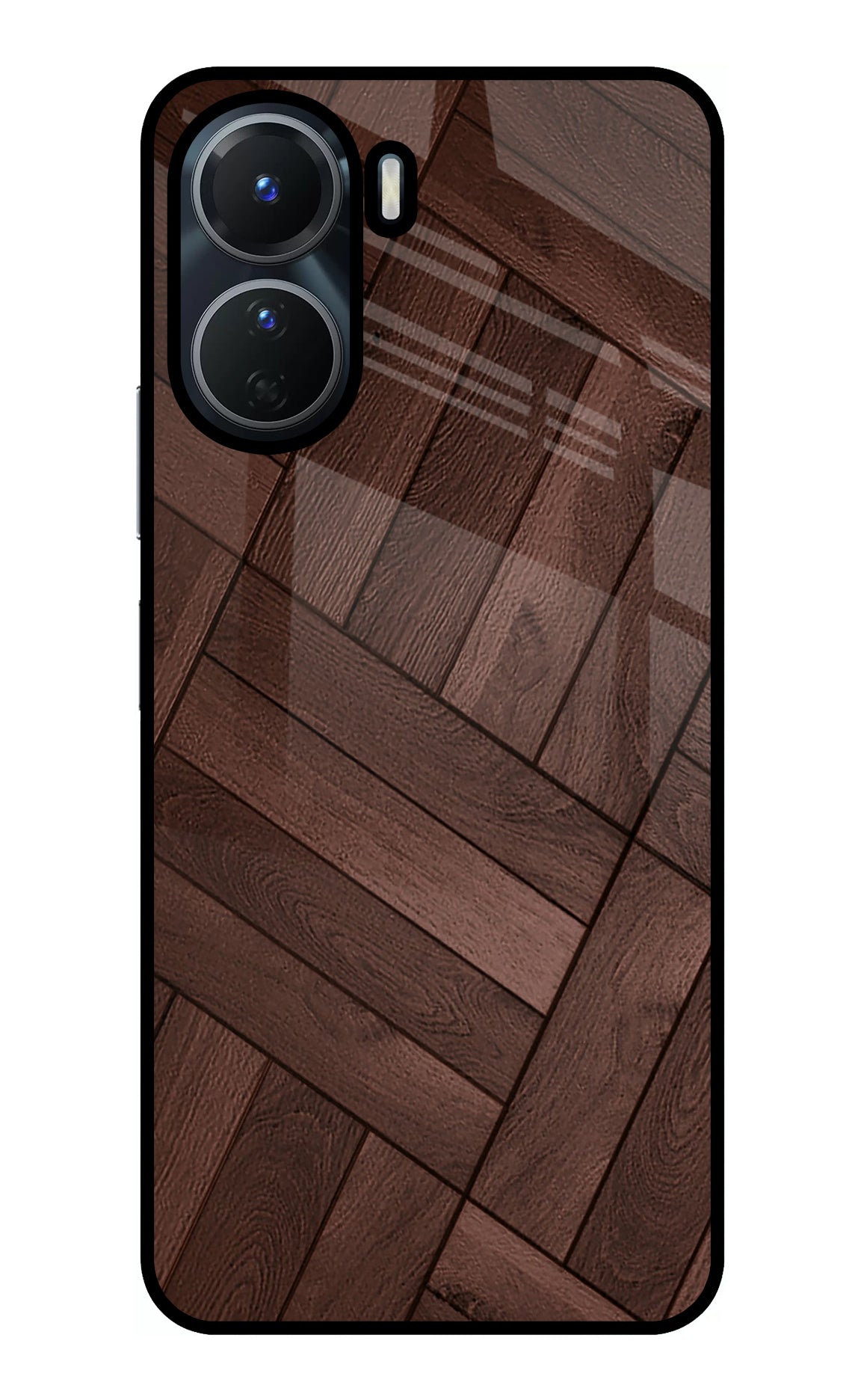 Wooden Texture Design Vivo T2x 5G Back Cover