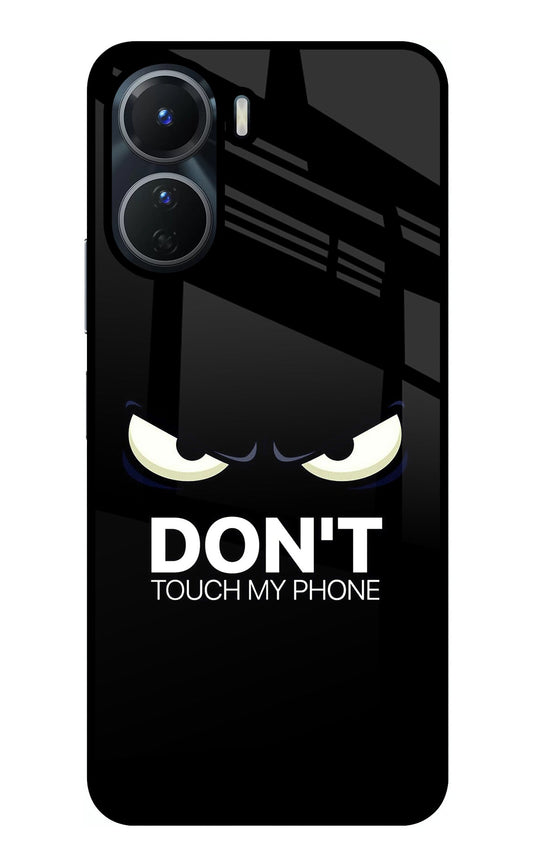 Don'T Touch My Phone Vivo T2x 5G Glass Case