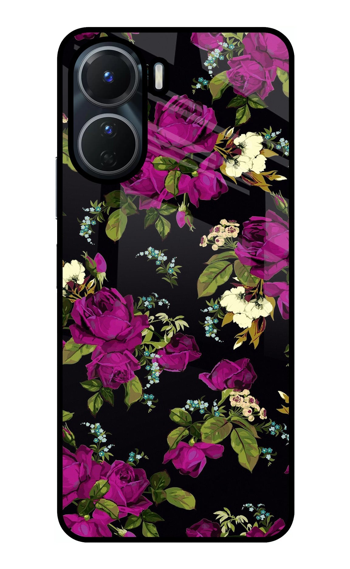 Flowers Vivo T2x 5G Back Cover