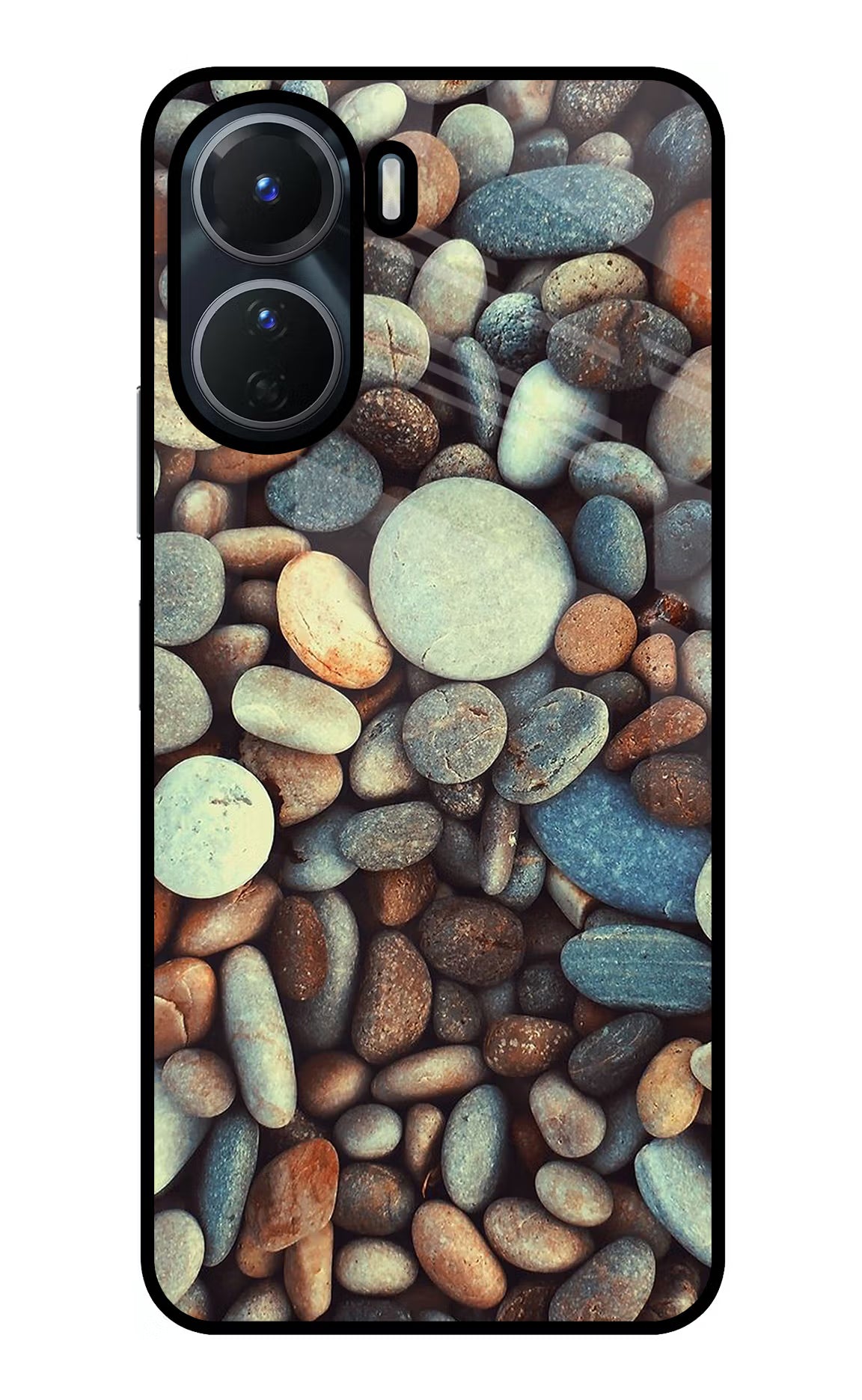 Pebble Vivo T2x 5G Glass Case Back Cover by Casekaro