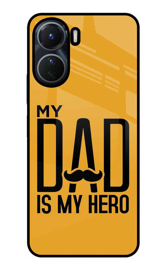 My Dad Is My Hero Vivo T2x 5G Glass Case