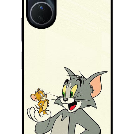 Tom & Jerry Vivo T2x 5G Glass Case Back Cover by Casekaro