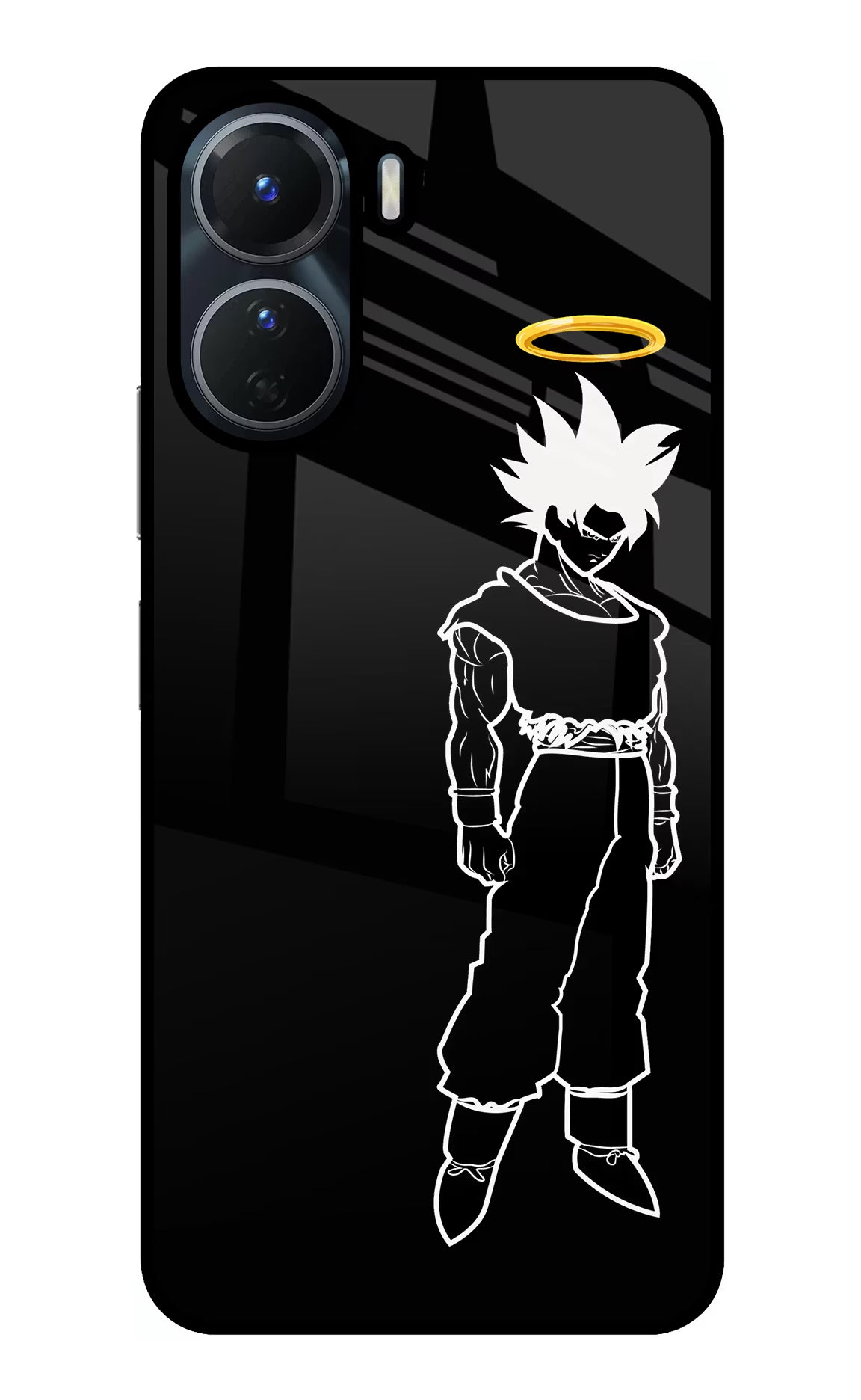 DBS Character Vivo T2x 5G Glass Case Back Cover by Casekaro