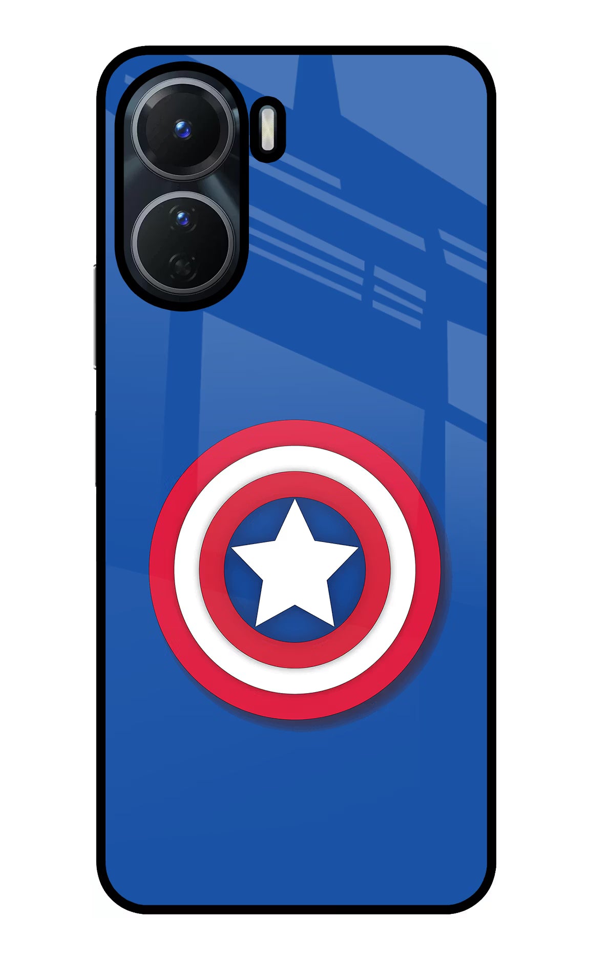 Shield Vivo T2x 5G Glass Case Back Cover by Casekaro