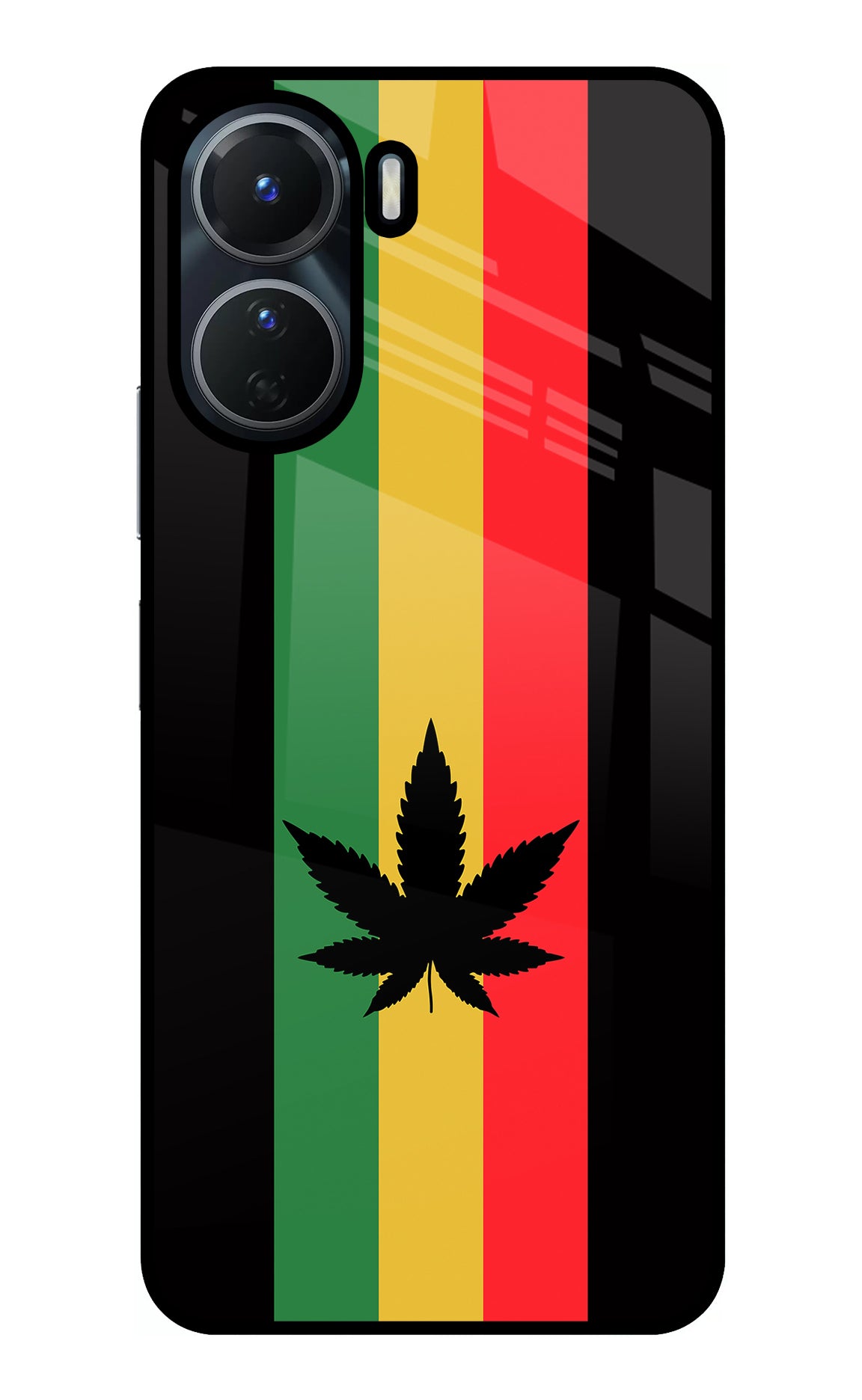 Weed Flag Vivo T2x 5G Back Cover