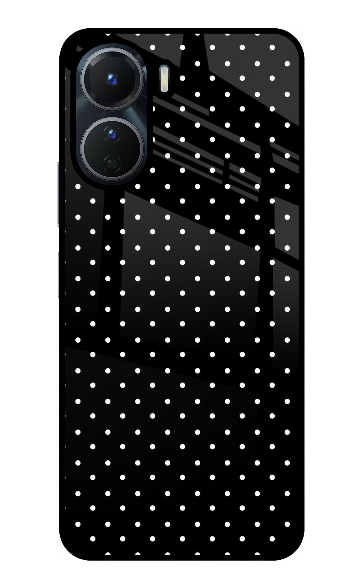 White Dots Vivo T2x 5G Back Cover
