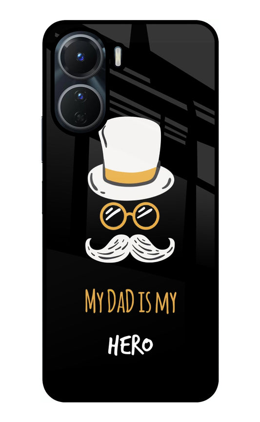 My Dad Is My Hero Vivo T2x 5G Glass Case
