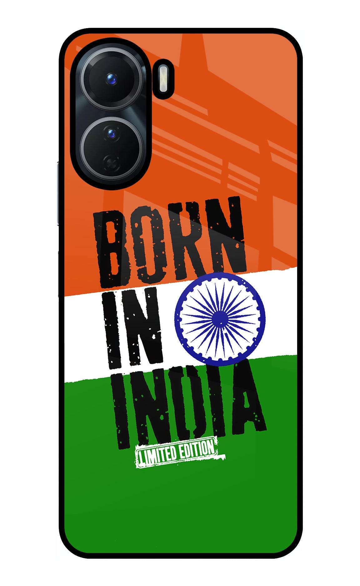Born in India Vivo T2x 5G Glass Case