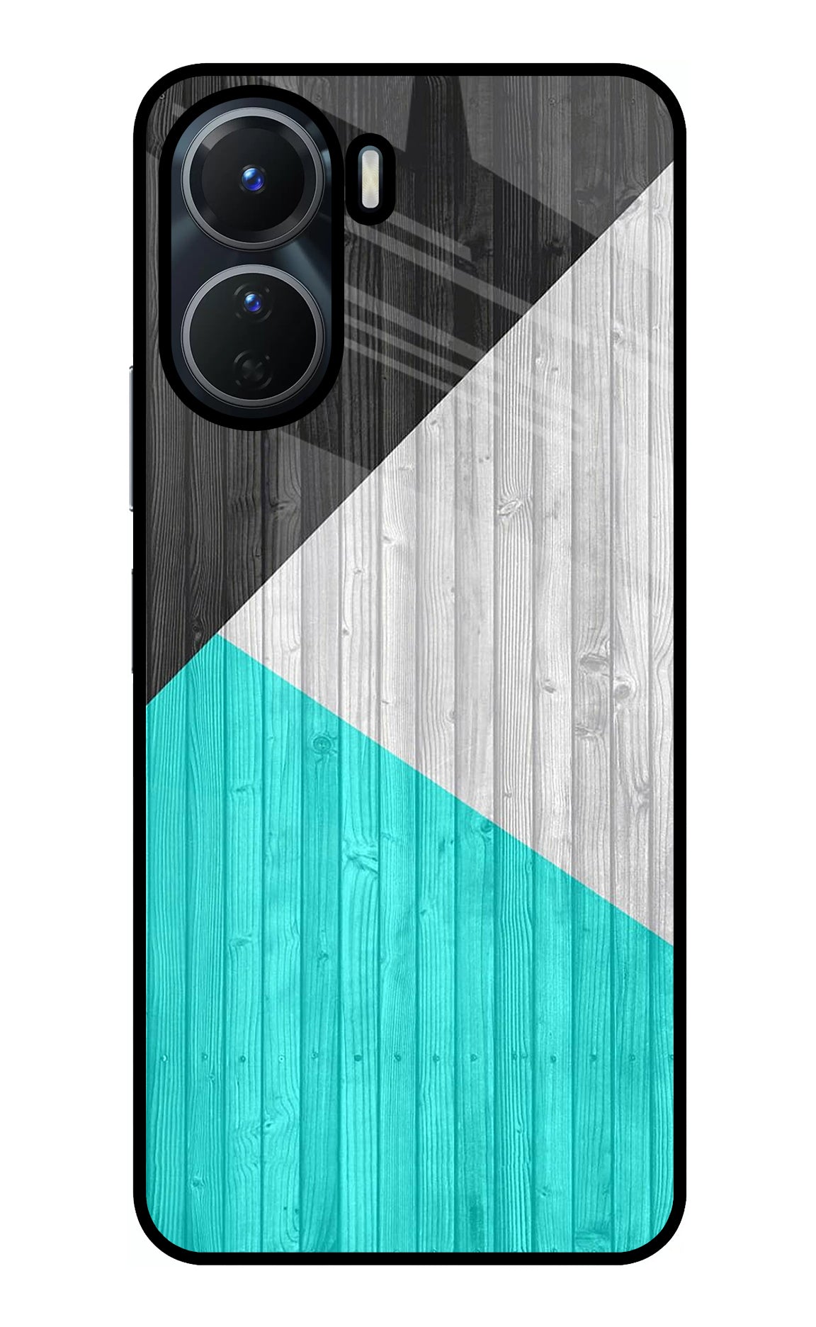 Wooden Abstract Vivo T2x 5G Back Cover