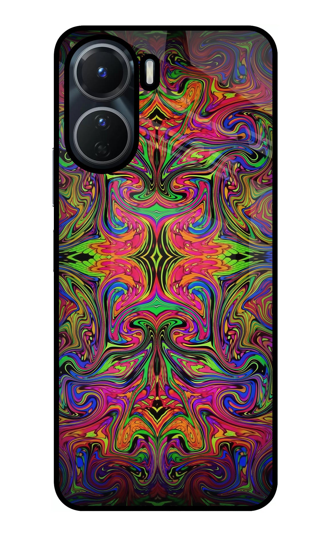 Psychedelic Art Vivo T2x 5G Back Cover