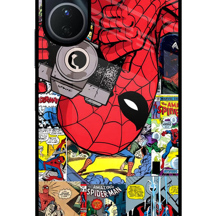 Spider Man Vivo T2x 5G Glass Case