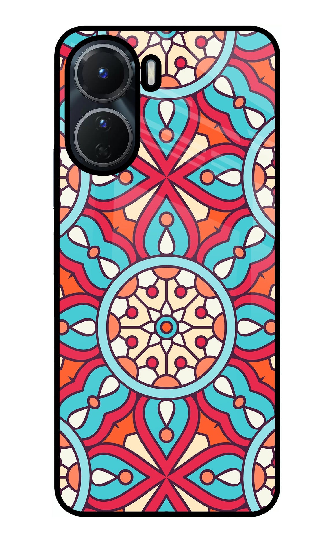 Mandala Geometric Vivo T2x 5G Back Cover