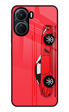 Red Velocity Vivo T2x 5G Glass Case