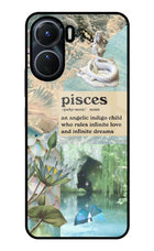 Pisces Zodiac Vivo T2x 5G Glass Case
