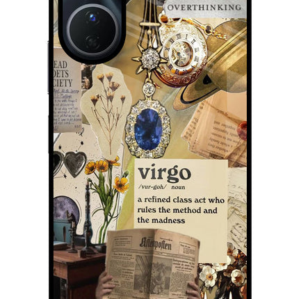 Virgo Zodiac Vivo T2x 5G Glass Case