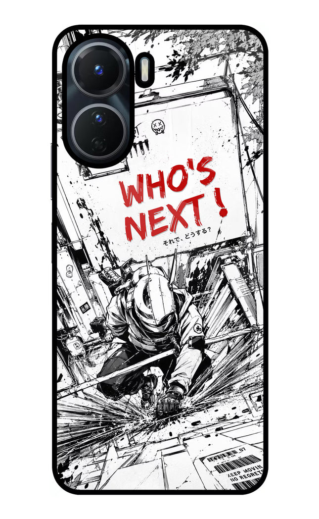 Who's Next Vivo T2x 5G Glass Case