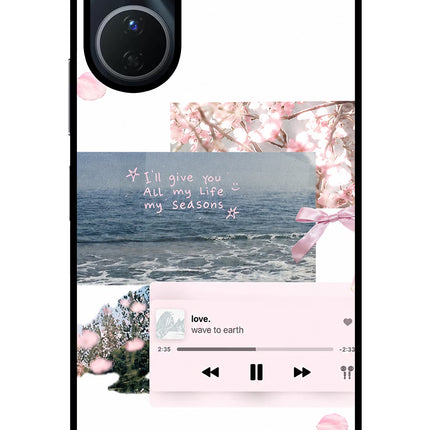 Wave to earth Vivo T2x 5G Glass Case