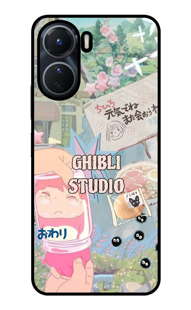 Studio Ghibli Vivo T2x 5G Glass Case