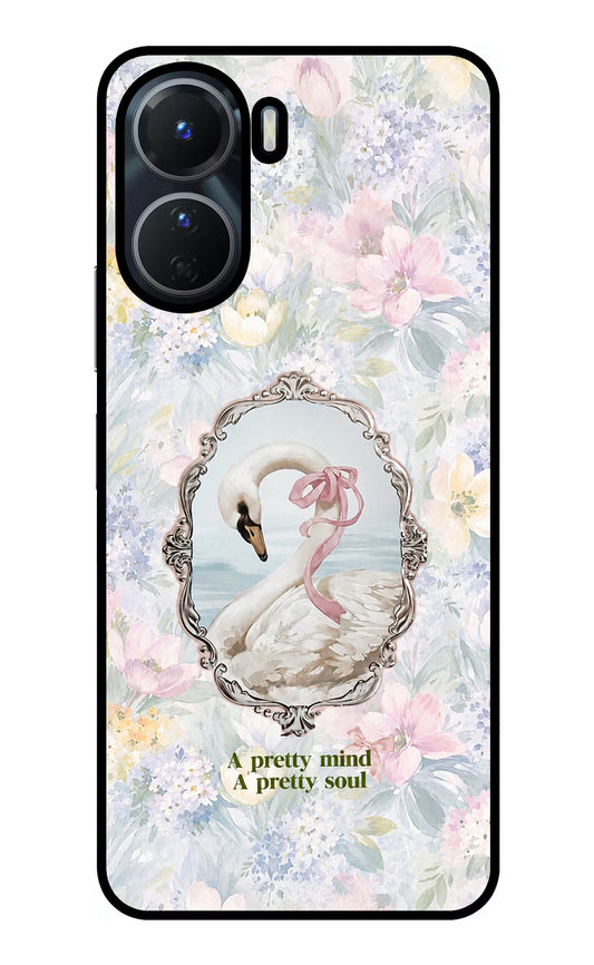 Pretty Mind Pretty Soul Vivo T2x 5G Glass Case