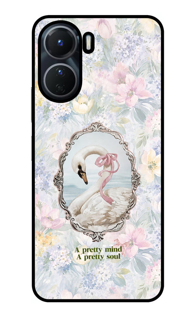 Pretty Mind Pretty Soul Vivo T2x 5G Glass Case