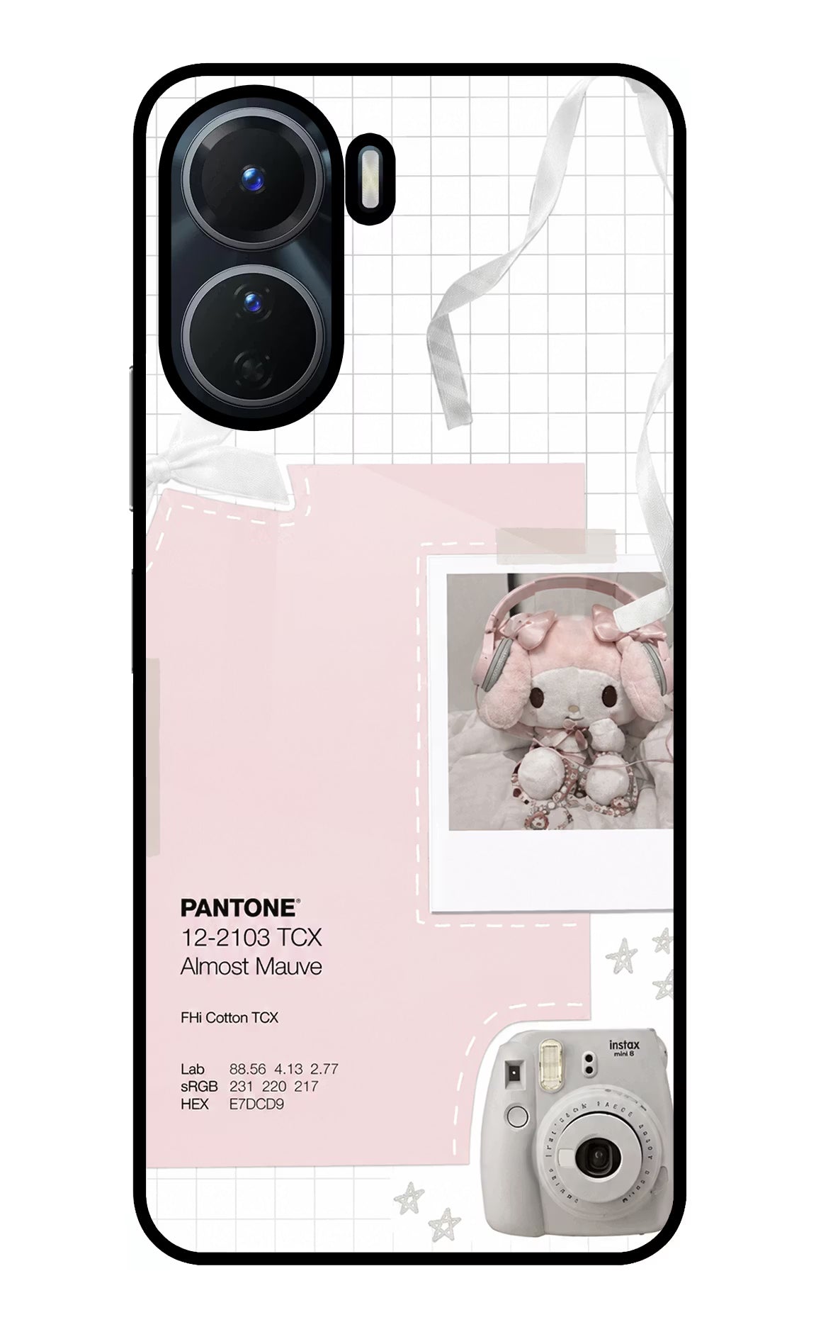Pantone Asthetic Vivo T2x 5G Glass Case