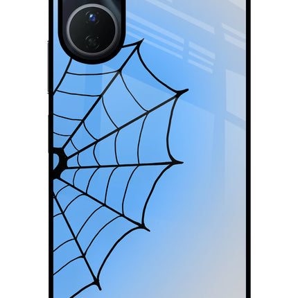 Blue Web Vivo T2x 5G Glass Case