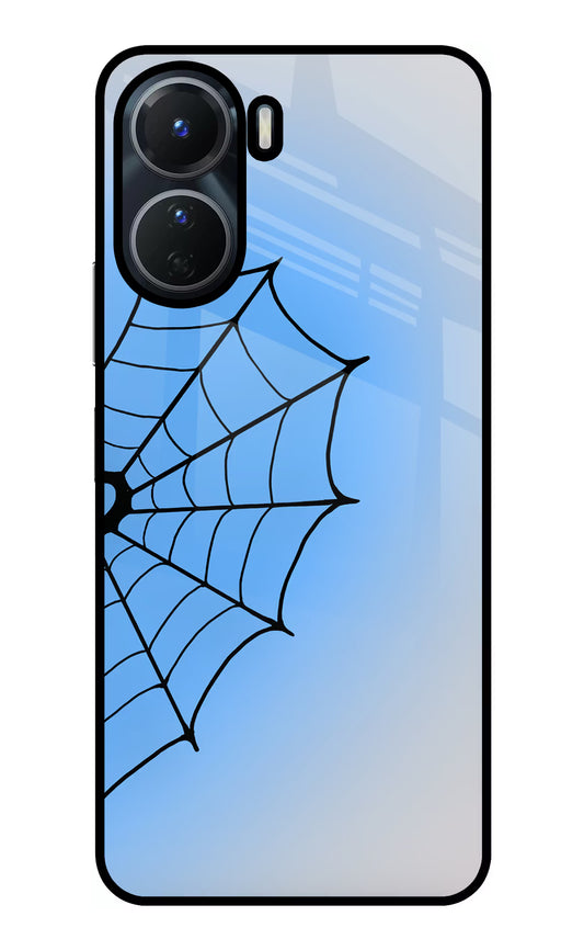 Blue Web Vivo T2x 5G Glass Case