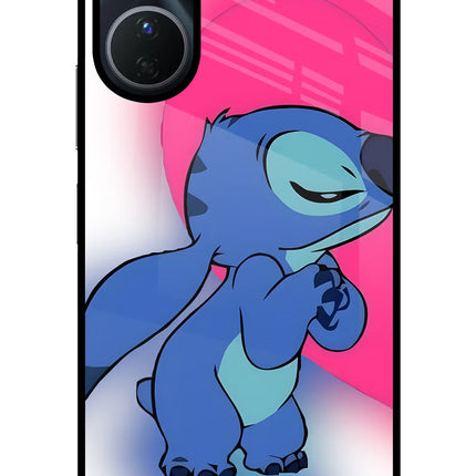 Stitch Hug Vivo T2x 5G Glass Case