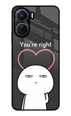 You're Right Vivo T2x 5G Glass Case