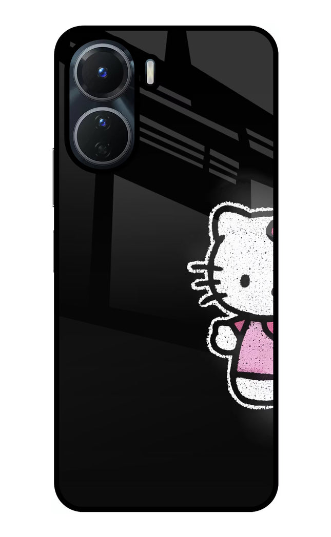 Kitty Charm Vivo T2x 5G Glass Case
