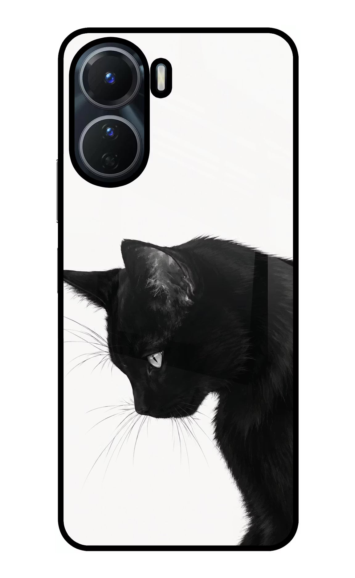 Shadow Gaze Vivo T2x 5G Glass Case