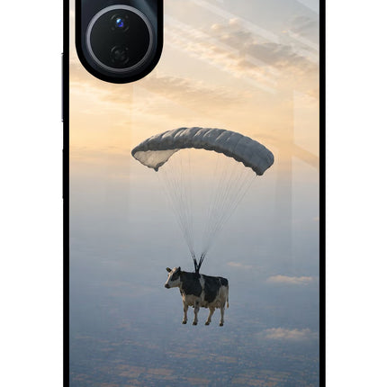Skydiving Cow Vivo T2x 5G Glass Case