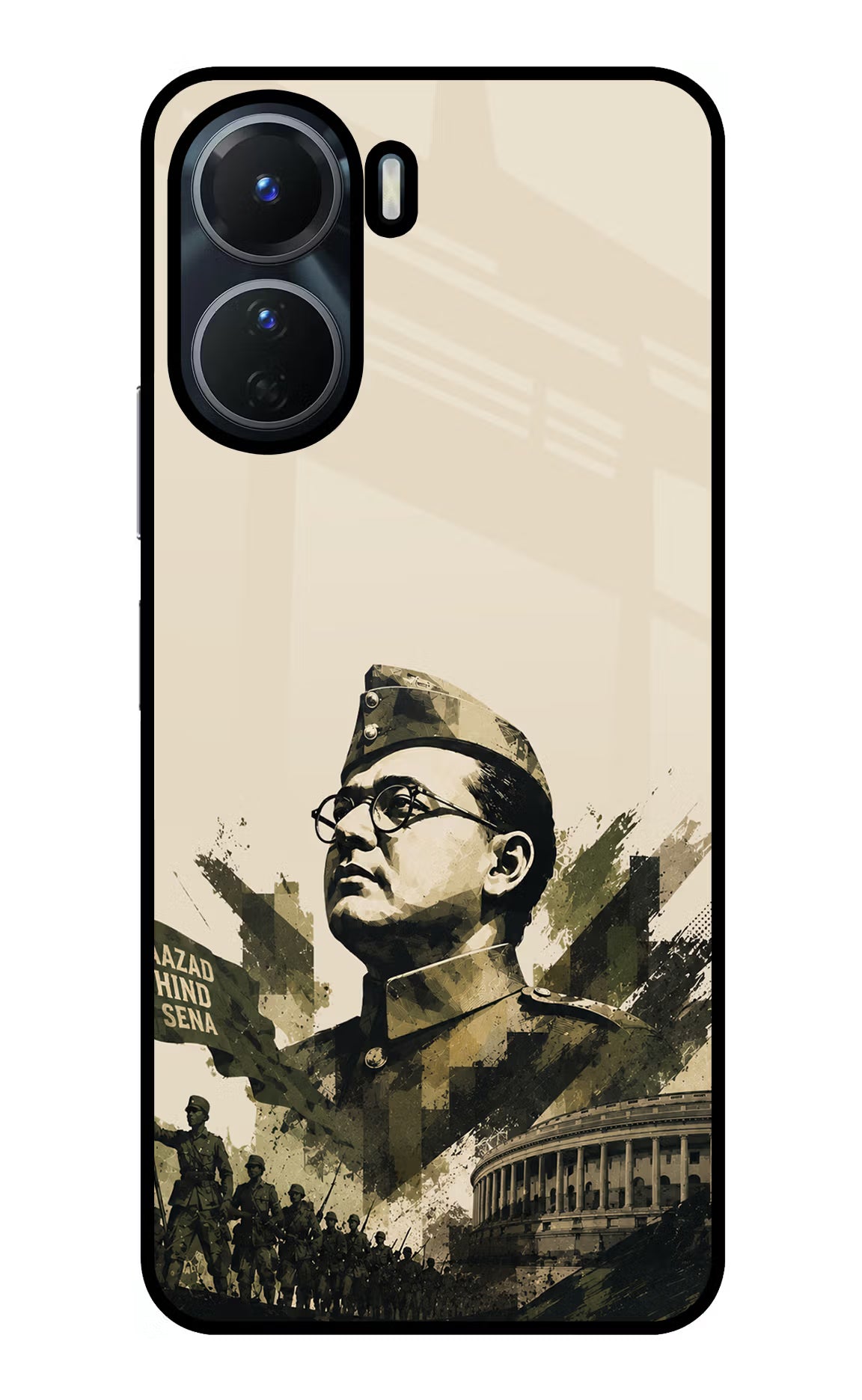 Netaji Rising Vivo T2x 5G Glass Case