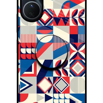 Colorful Pattern Vivo T2x 5G Pop Case by Casekaro