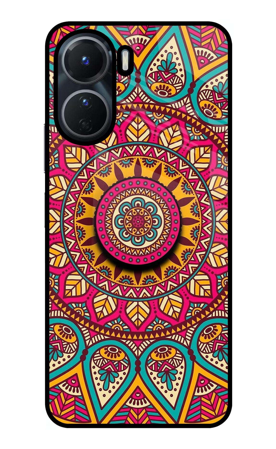 Mandala Vivo T2x 5G Pop Case by Casekaro